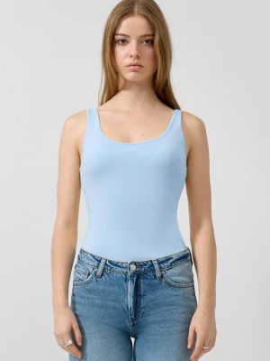Tank top QS niebieski