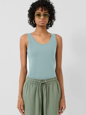 Tank top QS turkusowy