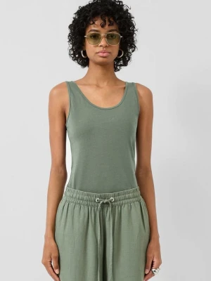 Tank top QS zielony