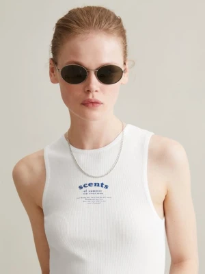Tank top slim Marc O'Polo bílá