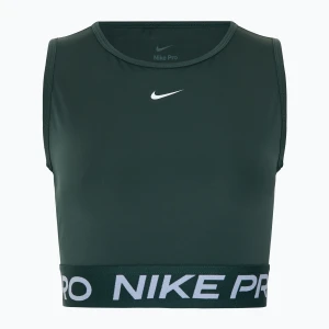 Tank top treningowy damski Nike Pro Dri-Fit vintage green/white