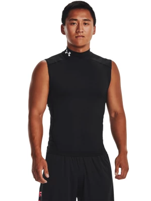 Tank top treningowy męski Under Armour UA Hg Armour Comp Mock Sl - czarny