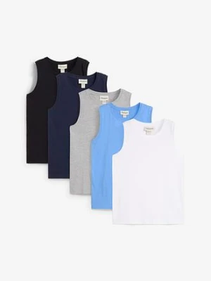 Tank top z bawełny organicznej (5 szt.) bonprix