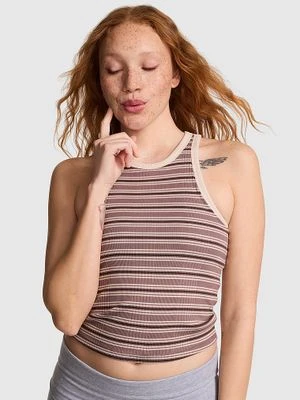 Tank top z prążkowanego materiału Victoria's Secret
