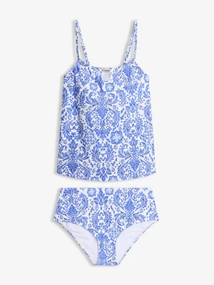 Tankini (2 części) BonPrix biały