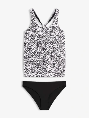 Tankini oversize (2 części) BonPrix czarny