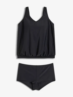 Tankini szybko schnące (2 części) BonPrix czarny