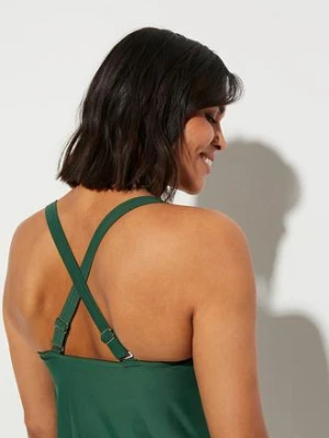 Tankini z górą bandeau (2 części) bonprix