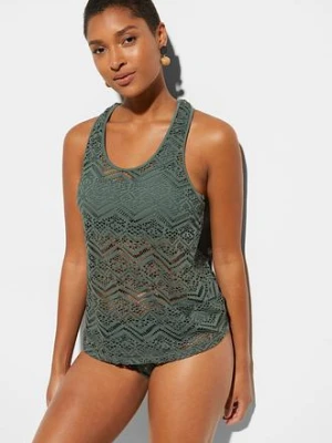 Tankini z koronki (komplet 2-cz.) bonprix