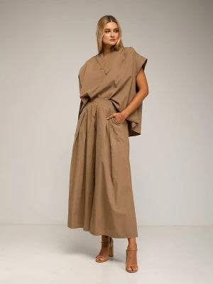 Tantra Bluzka w kolorze jasnobrązowym rozmiar: onesize