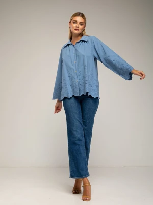 Tantra Bluzka w kolorze niebieskim rozmiar: onesize