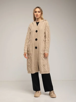 Tantra Kardigan w kolorze beżowym rozmiar: onesize