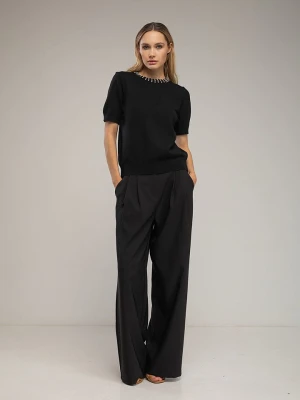 Tantra Spodnie w kolorze czarnym rozmiar: L