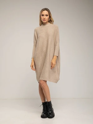 Tantra Sukienka w kolorze beżowym rozmiar: onesize