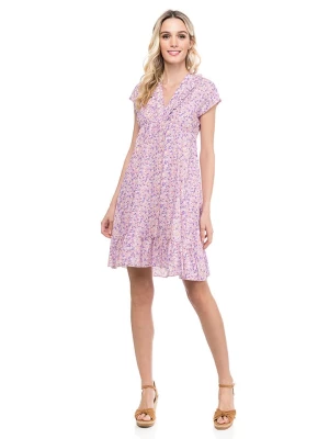 Tantra Sukienka w kolorze fioletowym ze wzorem rozmiar: L