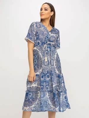 Tantra Sukienka w kolorze niebieskim rozmiar: L