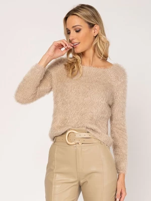 Tantra Sweter w kolorze beżowym rozmiar: M