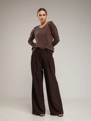 Tantra Sweter w kolorze brązowym rozmiar: onesize