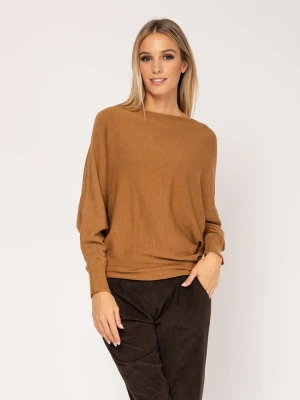 Tantra Sweter w kolorze jasnobrązowym rozmiar: XL