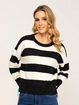 Tantra Sweter w kolorze czarno-białym rozmiar: S