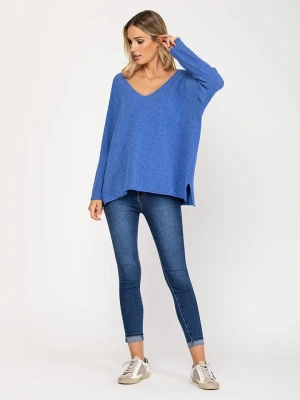 Tantra Sweter w kolorze niebieskim rozmiar: onesize