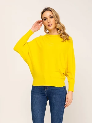 Tantra Sweter w kolorze żółtym rozmiar: L