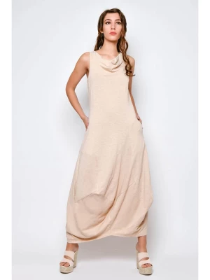 Tarifa Sukienka w kolorze beżowym rozmiar: M