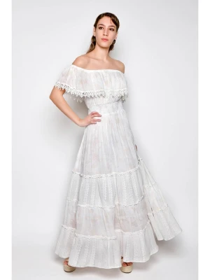 Tarifa Sukienka w kolorze białym rozmiar: M