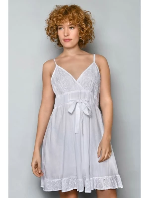 Tarifa Sukienka w kolorze białym rozmiar: S