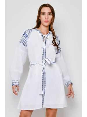 Tarifa Sukienka w kolorze białym rozmiar: S
