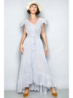 Tarifa Sukienka w kolorze białym rozmiar: S