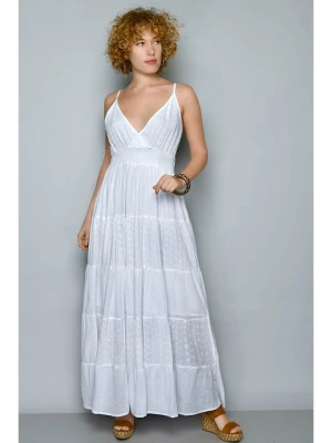 Tarifa Sukienka w kolorze białym rozmiar: XL