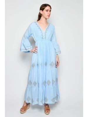 Tarifa Sukienka w kolorze błękitnym rozmiar: L