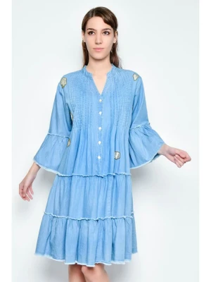 Tarifa Sukienka w kolorze błękitnym rozmiar: L