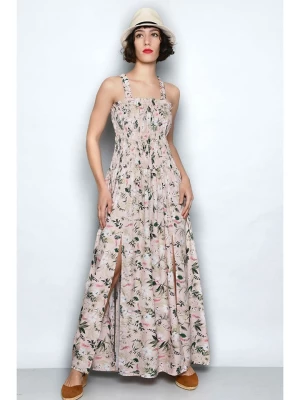 Tarifa Sukienka w kolorze jasnoróżowym ze wzorem rozmiar: L