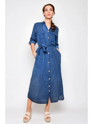 Tarifa Sukienka w kolorze niebieskim rozmiar: S