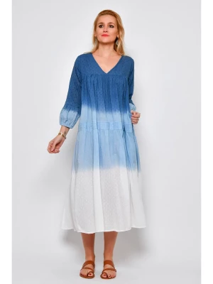 Tarifa Sukienka w kolorze niebiesko-błękitnym rozmiar: L
