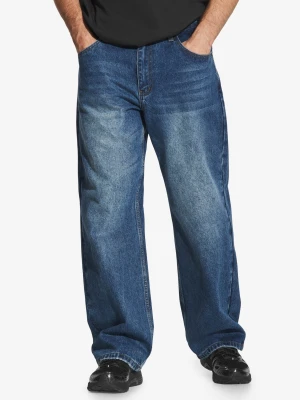 Tarmac jeansy męskie baggy niebieskie Prosto