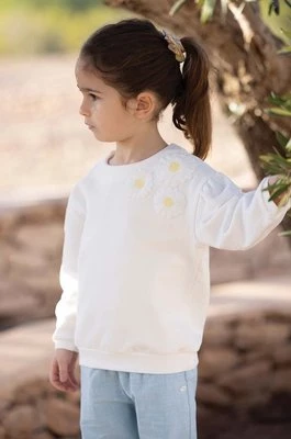 Tartine et Chocolat bluza bawełniana dziecięca kolor beżowy z aplikacją