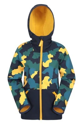 Tatra Dziecięca Kurtka Softhsell z Nadrukiem - Green Mountain Warehouse