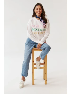 TATUUM Bluza w kolorze białym rozmiar: S