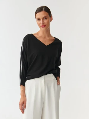 TATUUM Bluzka "Motolika" w kolorze czarnym rozmiar: L