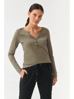TATUUM Bluzka w kolorze khaki rozmiar: S