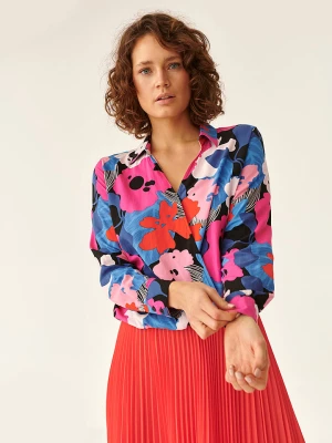 TATUUM Bluzka w kolorze niebiesko-różowym rozmiar: 42