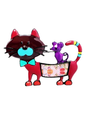 TATUUM Broszka ze wzorem rozmiar: onesize