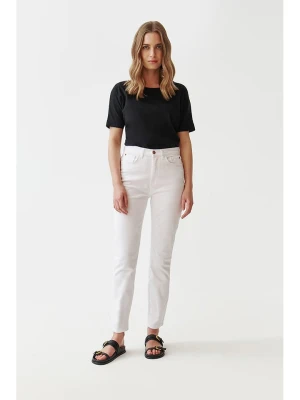 TATUUM Dżinsy - Slim fit - w kolorze białym rozmiar: 34