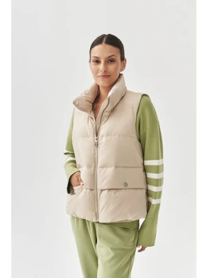 TATUUM Kamizelka puchowa "Trek" w kolorze beżowym rozmiar: XL