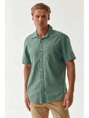 TATUUM Koszula - Regular fit - w kolorze niebiesko-zielonym rozmiar: XL