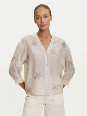Tatuum Koszula Rue T2509.078 Beżowy Relaxed Fit