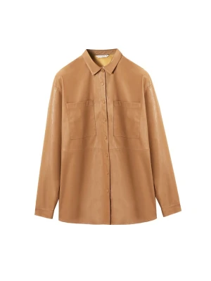 TATUUM Koszula w kolorze karmelowym rozmiar: M